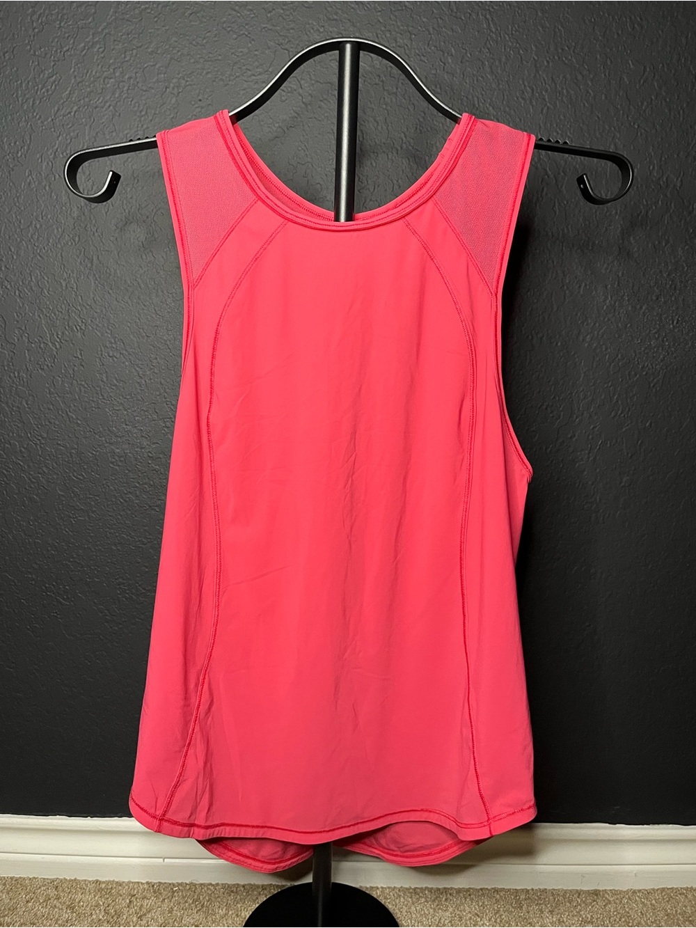 lululemon athletica Neon Red/Pink Run Tank